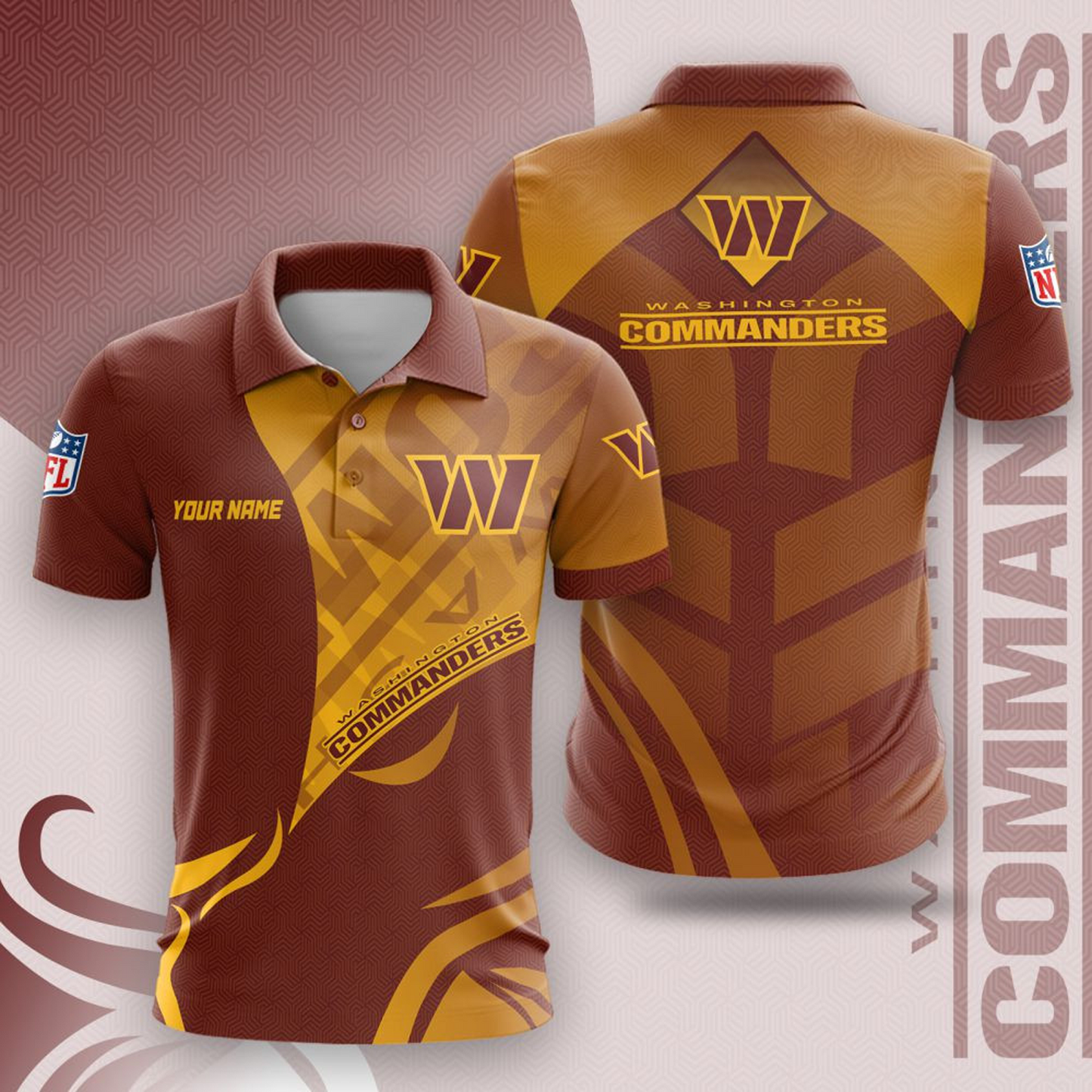WAS x NFL Premium Aparael 3D Shirt DATND TANTD 040526