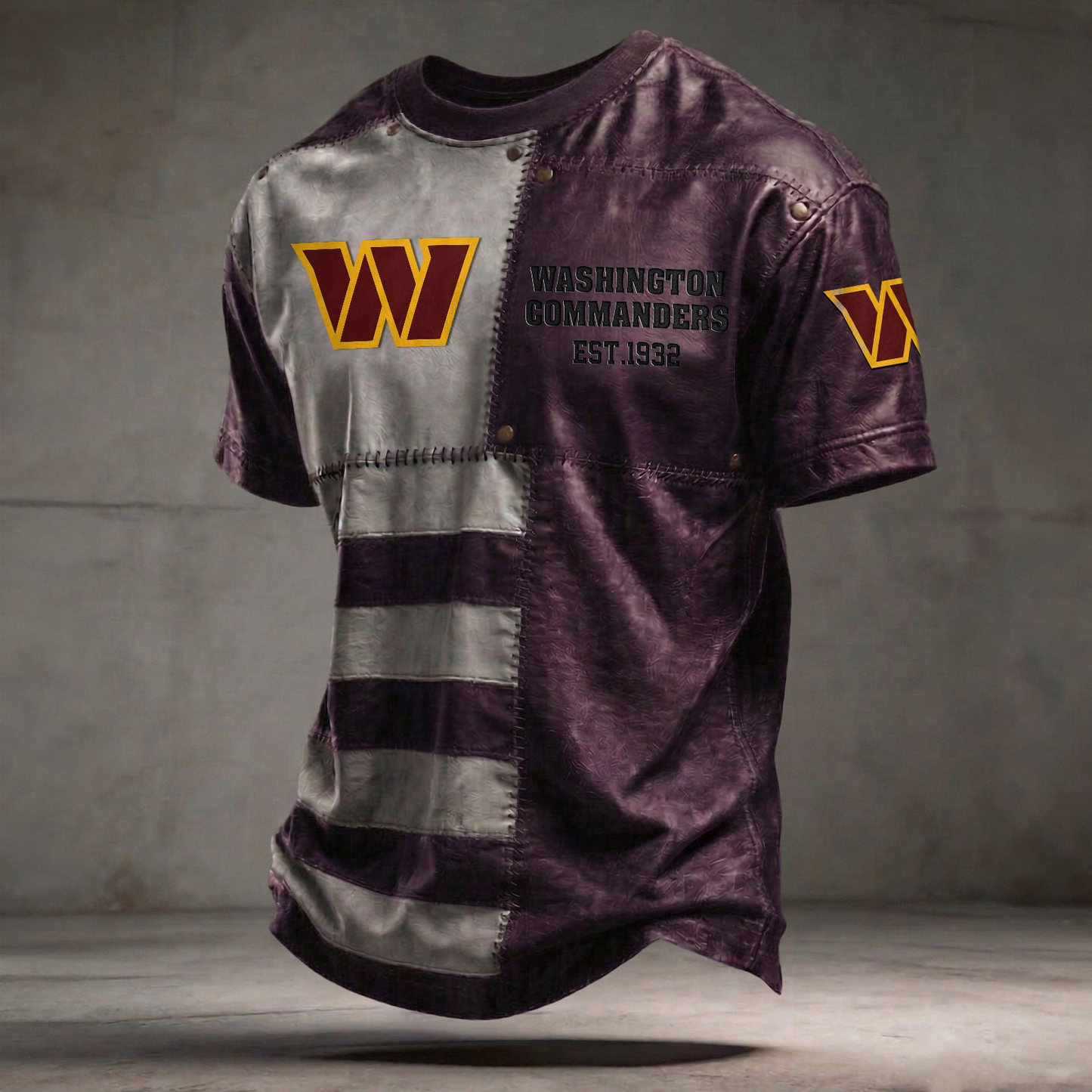 WAS x NFL T-Shirt 0404 DatND DVT Purple