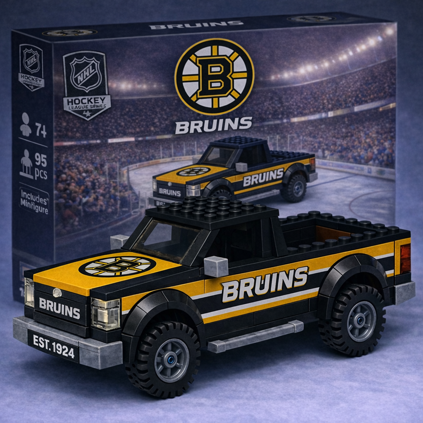 BOS x NHL Building Blocks Truck Toy Set V2 DatND DVT