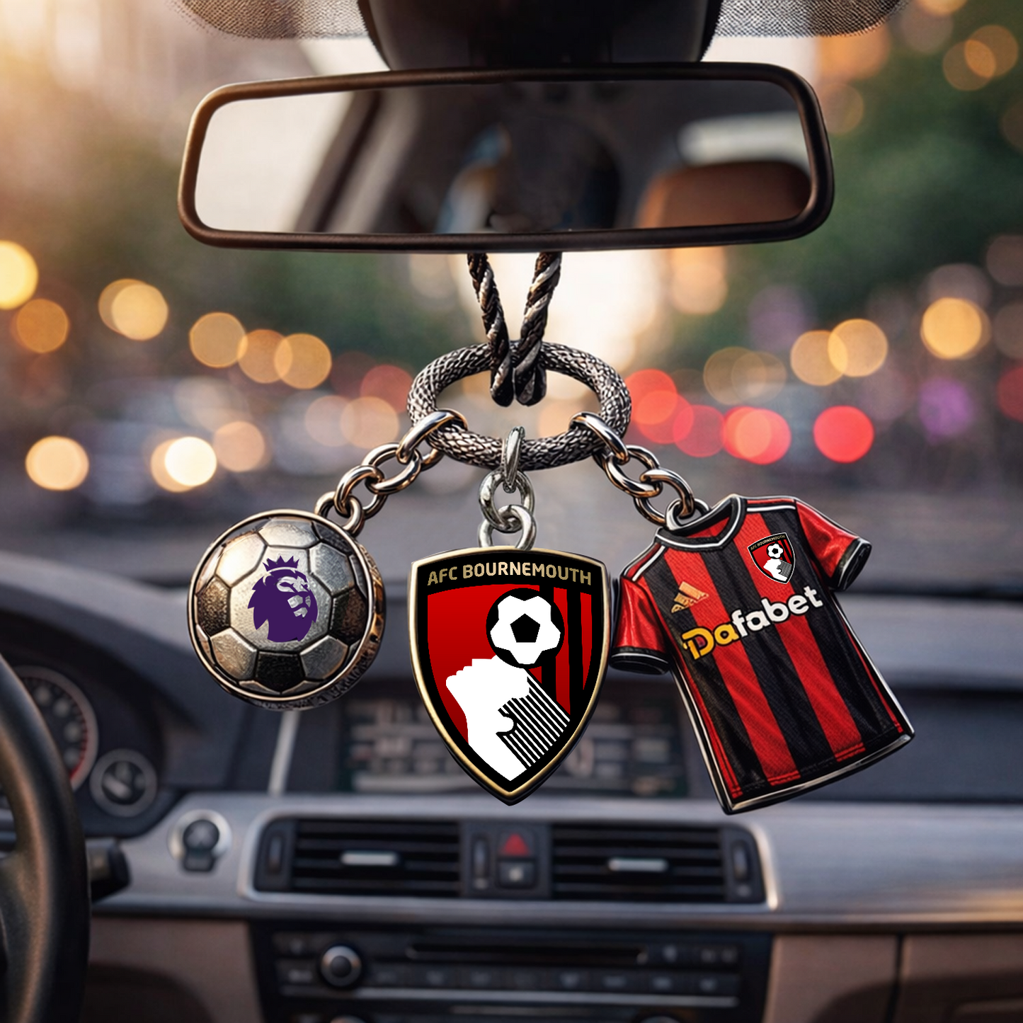 BOU x EPL Custom Football Car Charm DatND DVT