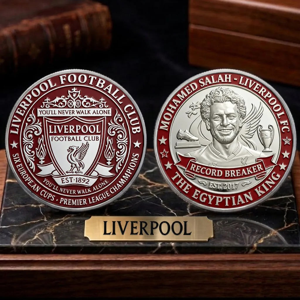 Liv FC x M Salah Commemorative Coin DatND DVT