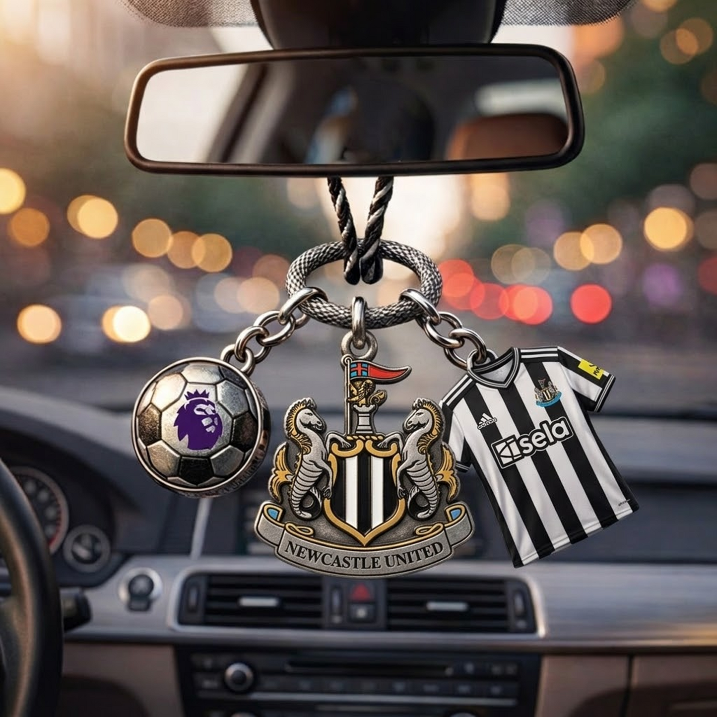 NEW x EPL Custom Football Car Charm DatND DVT
