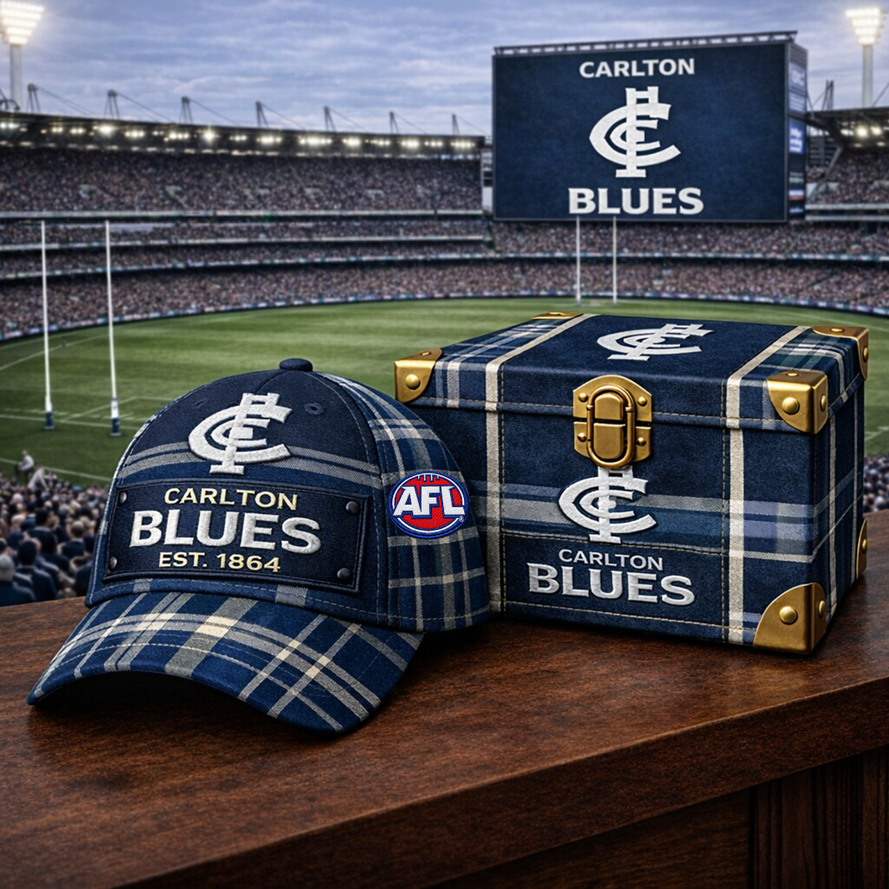 Premium AFL CB Heritage Plaid Vintage Cap V14 NMD TTV