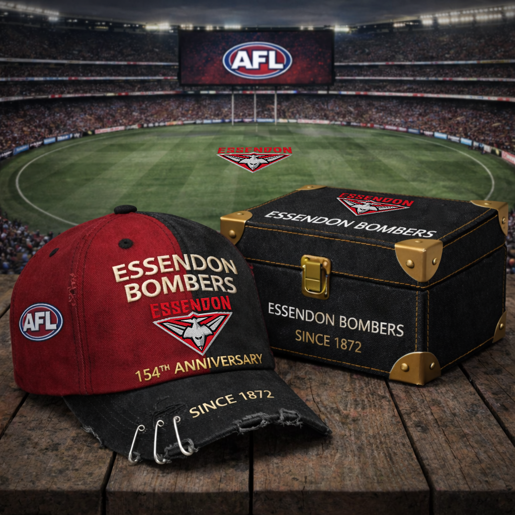 Premium AFL EB Anniversary Vintage Crackle Hat V7 NMD TTV