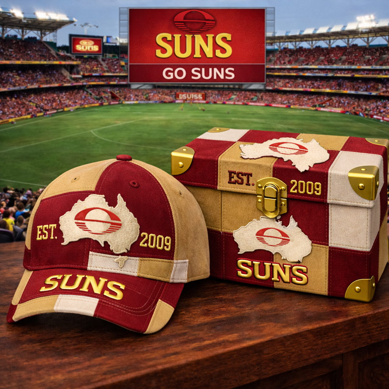 Premium AFL GCS Heritage Patchwork Vintage Cap V12 NMD TTV