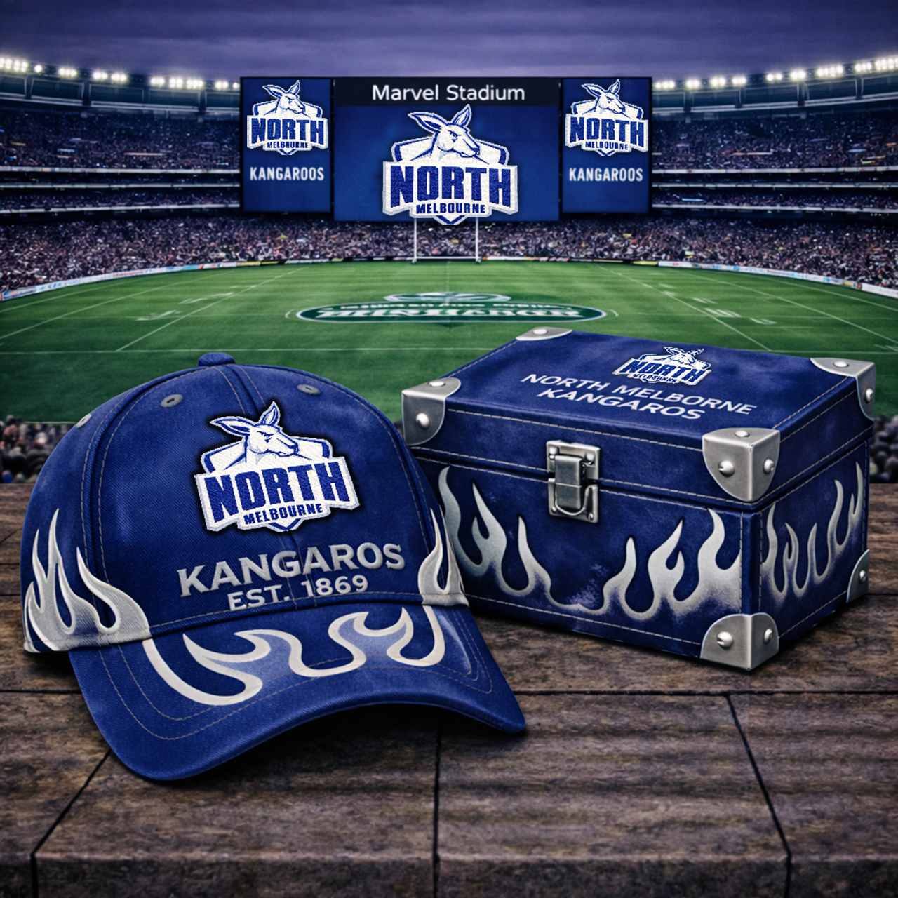 Premium AFL NMK Flame Heritage Vintage Cap V13 NMD TTV