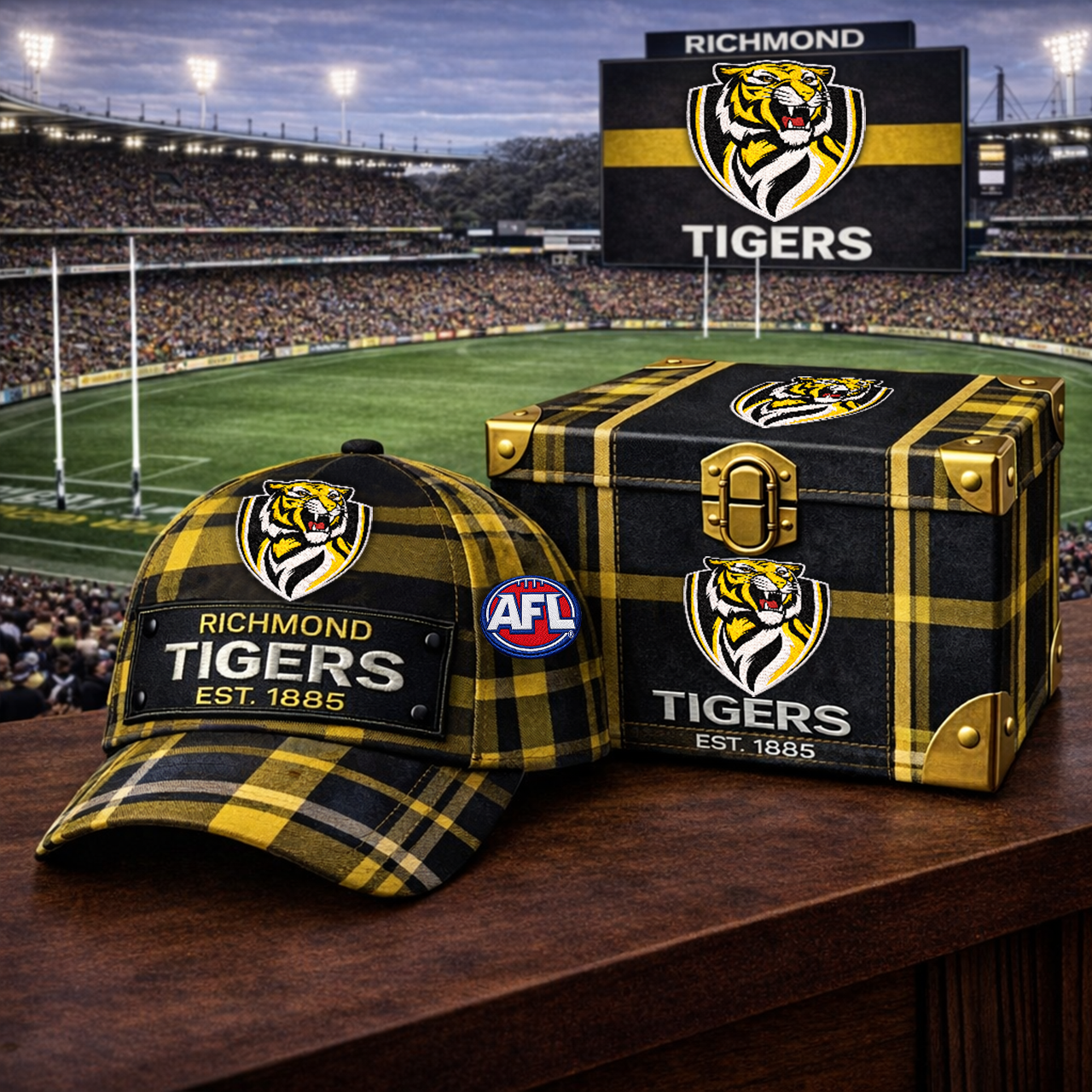 Premium AFL RT Heritage Plaid Vintage Cap V14 NMD TTV