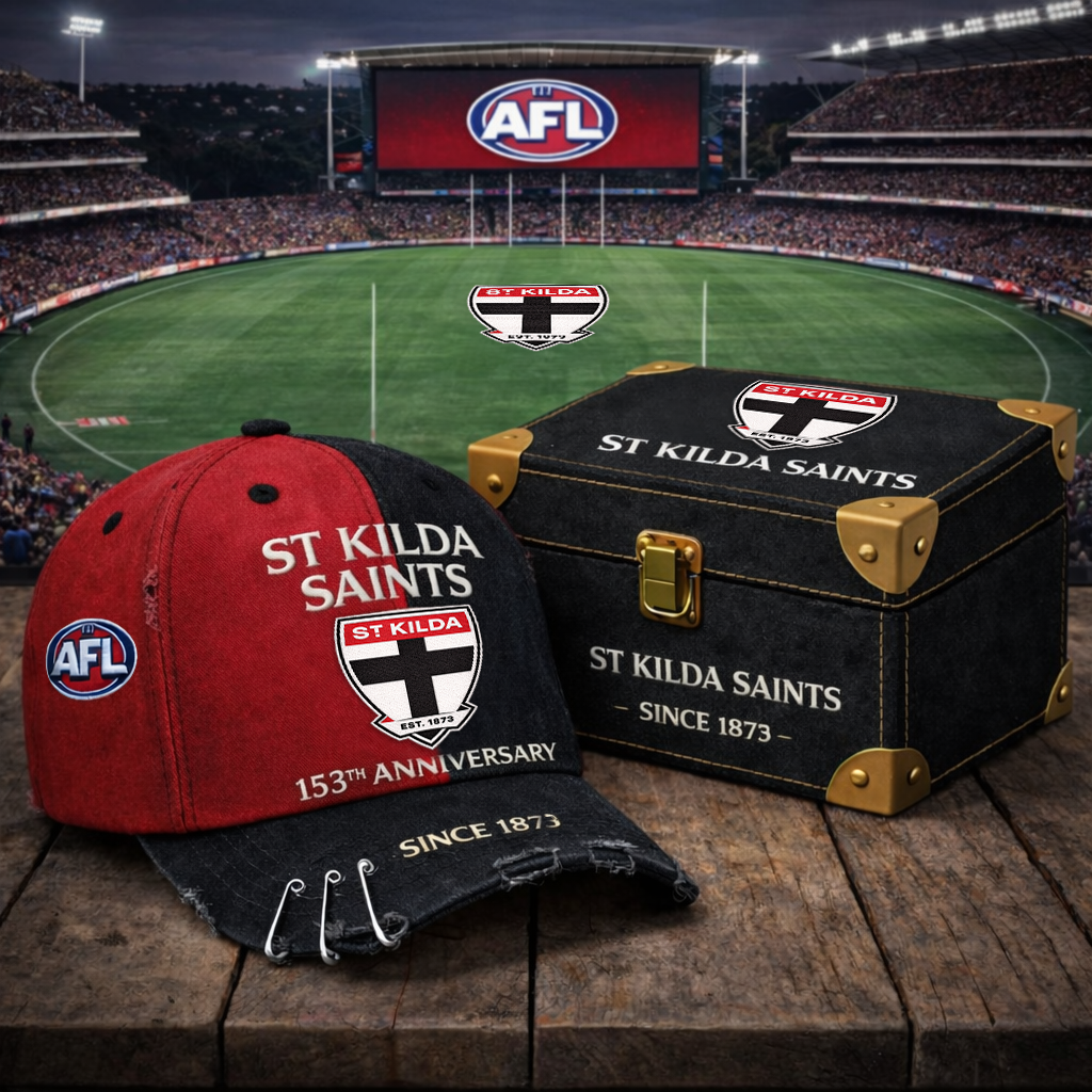 Premium AFL SK Anniversary Vintage Crackle Hat V7 NMD TTV
