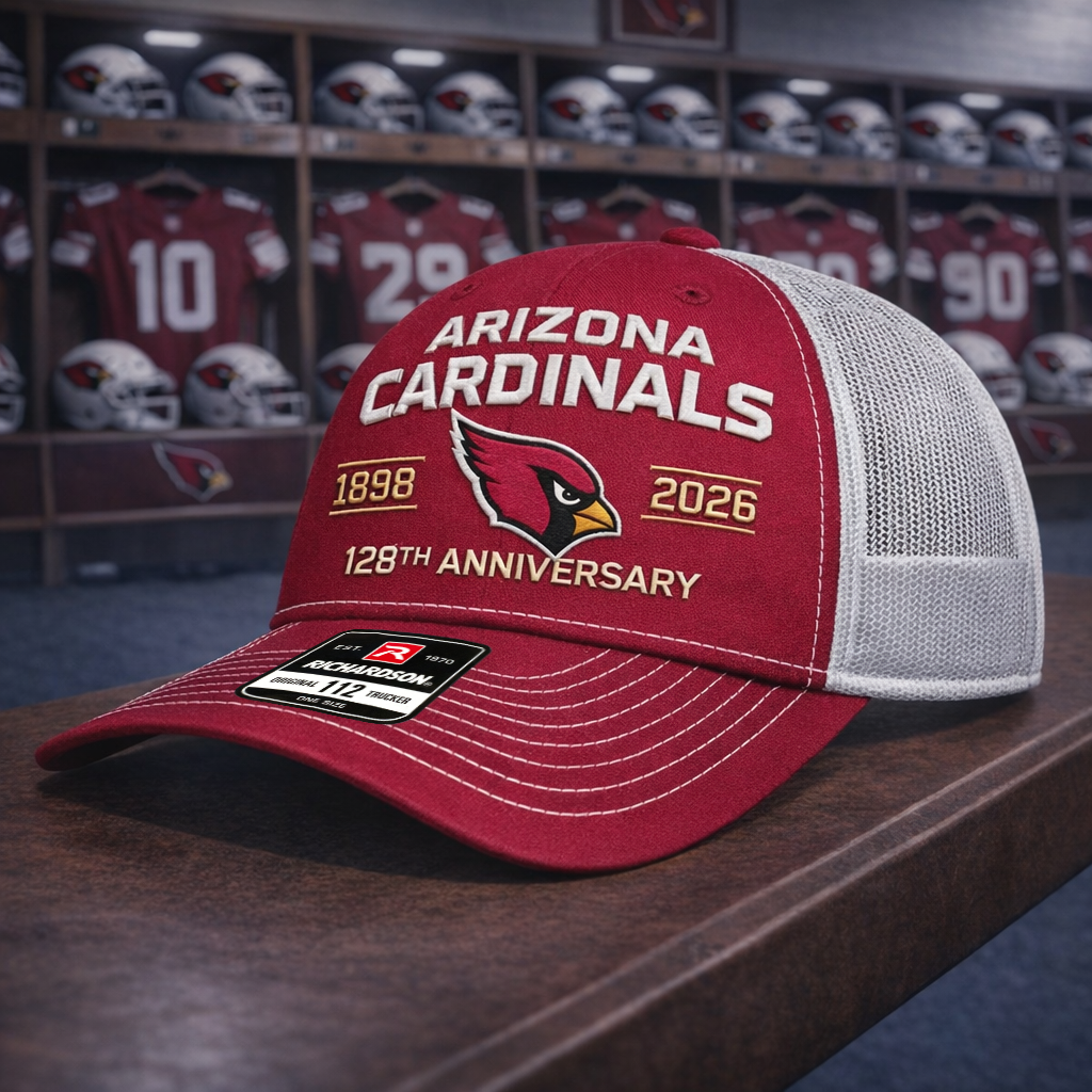 Premium NFL ARI Anniversary Trucker Hats V2 NMD 260226 TTV