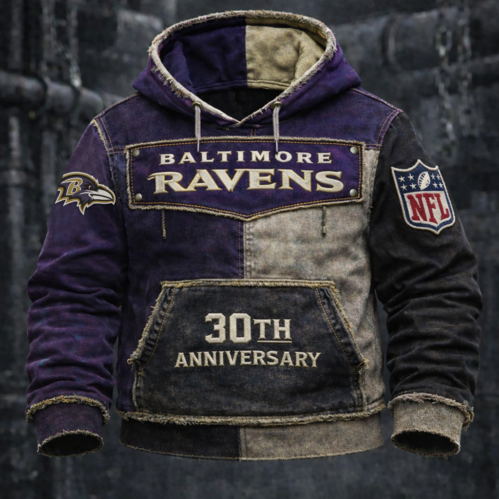 Premium NFL BAL Anniversary Vintage Hoodie V1 NMD TTV
