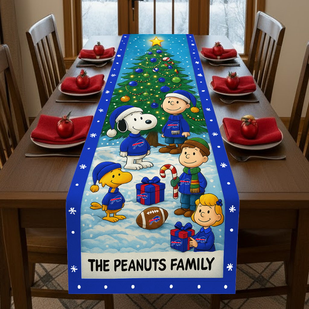 Premium NFL BUF x SNP Family Table Runner V1 NMD TTV