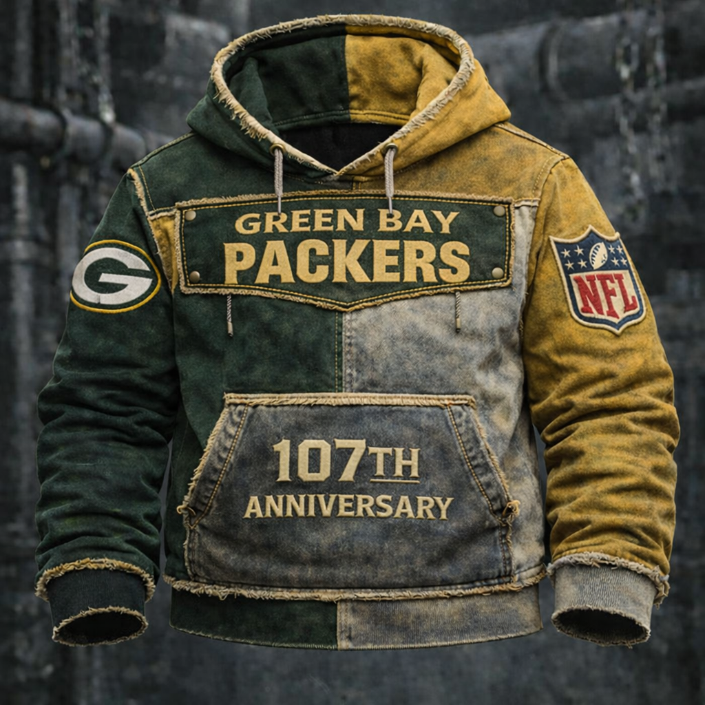Premium NFL GB Anniversary Vintage Hoodie V1 NMD TTV