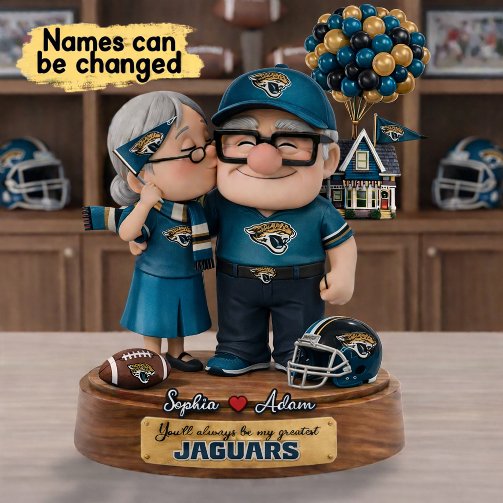 Premium NFL JJ x Ups Personalized Couple Name Acrylic Plaque V1 NMD CTKT