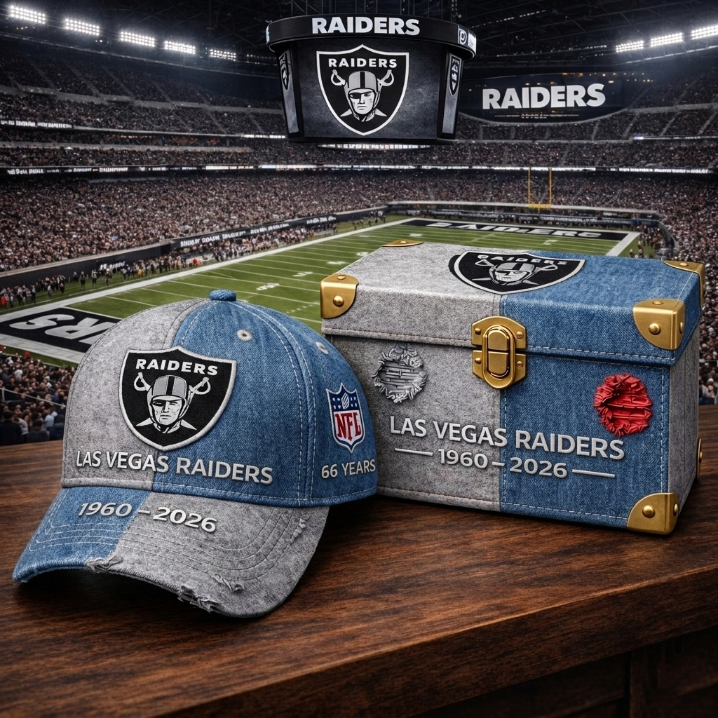 Premium NFL LVR Anniversary Vintage Two Tone Distressed Cap V11 NMD CTKT
