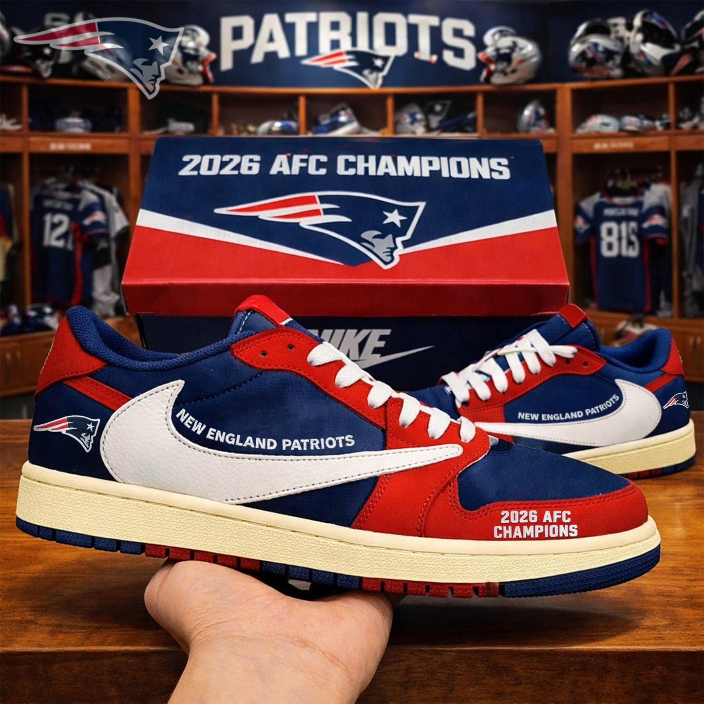 Premium NFL NEP Champions AF1 SNEAKER V1 NMD TTV