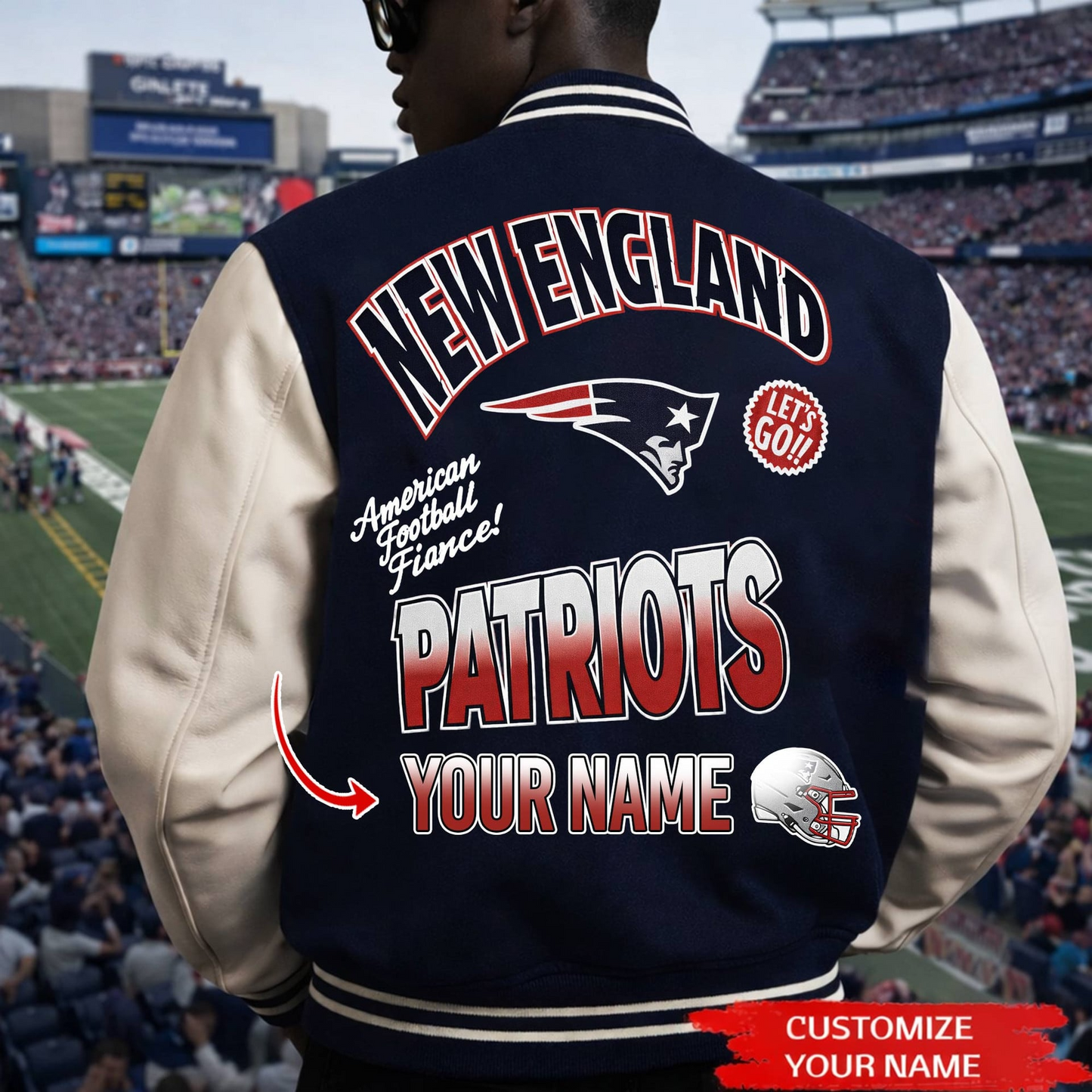 Premium NFL NEP Champions BASEBALL JACKET V1 NMD TTV