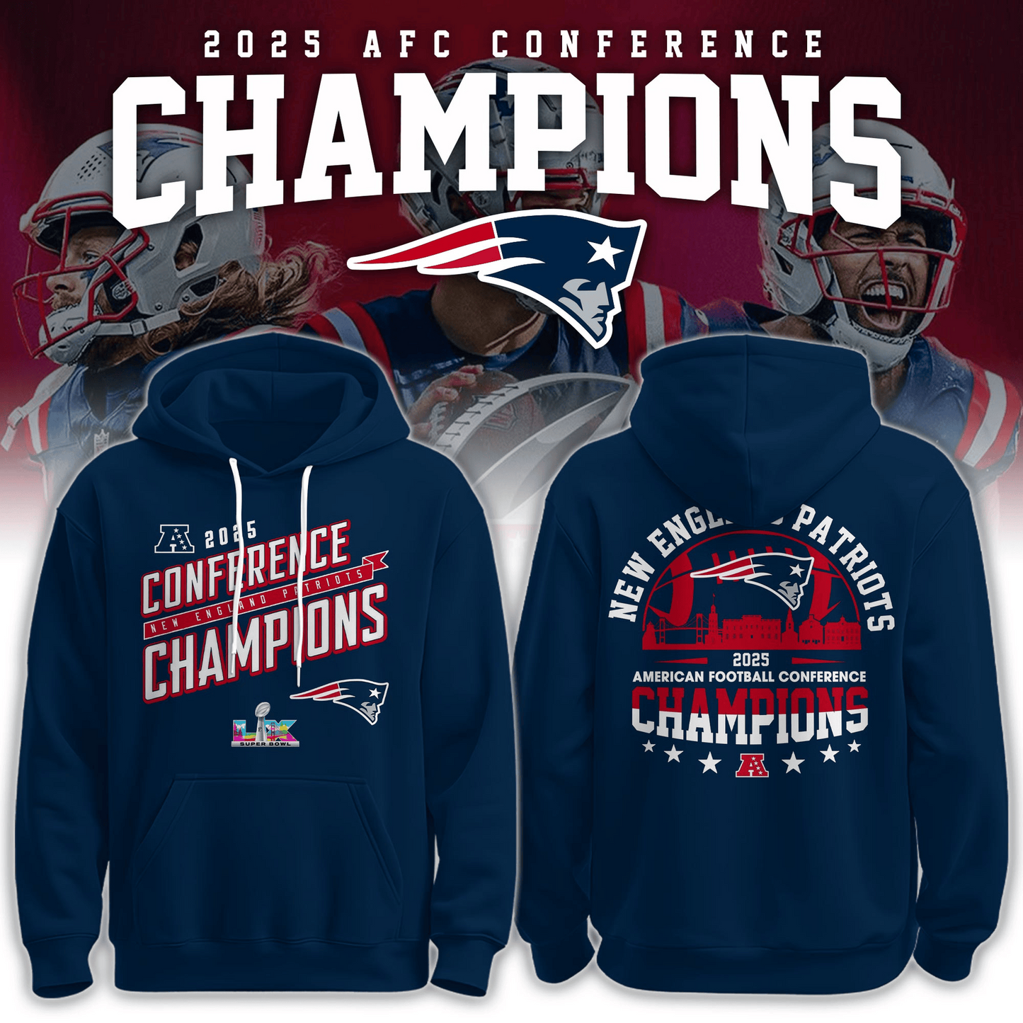 Premium NFL NEP Champions Hoodie V5 NMD TTV