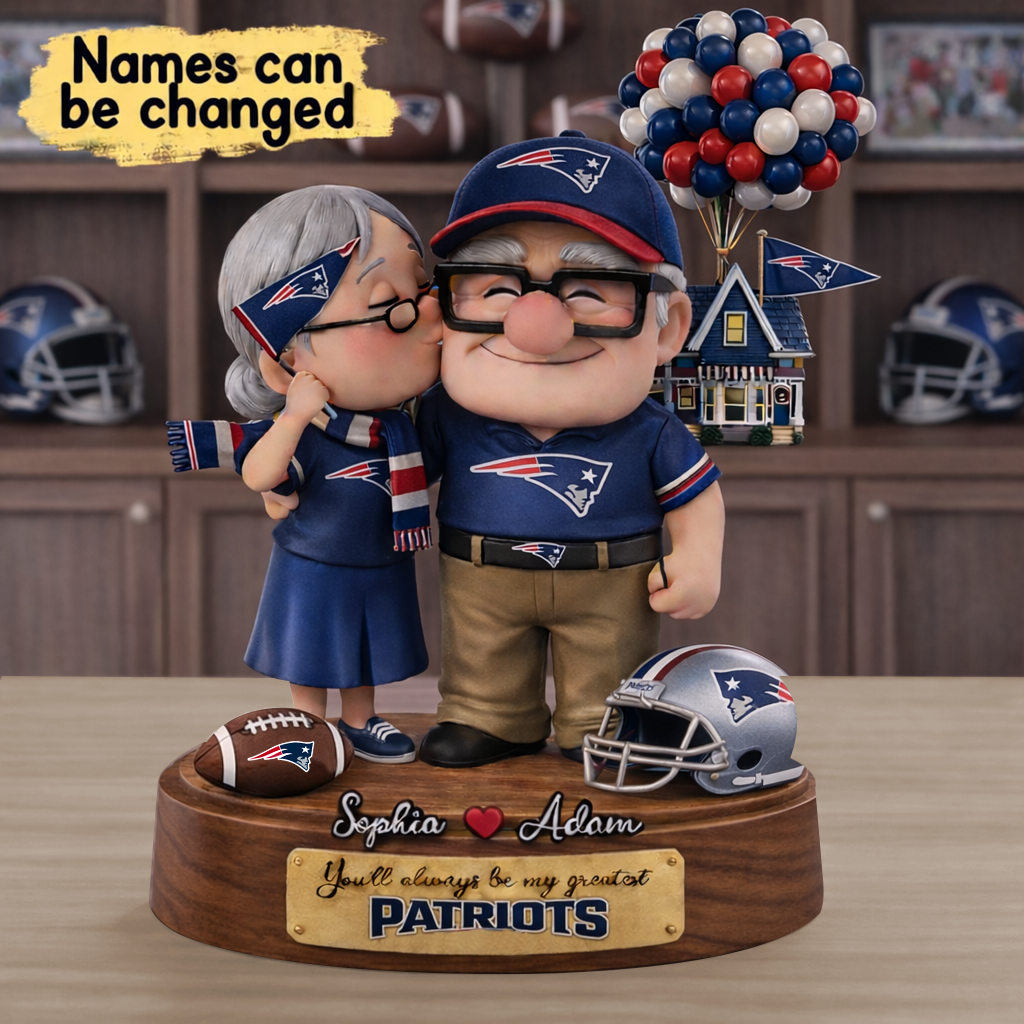 Premium NFL NEP x Ups Personalized Couple Name Acrylic Plaque V1 NMD CTKT