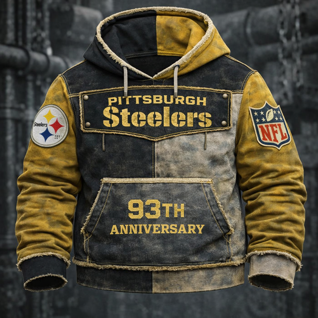 Premium NFL PIT Anniversary Vintage Hoodie V1 NMD TTV