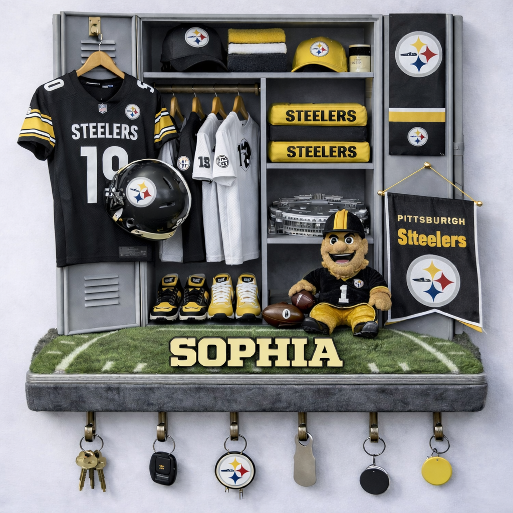 Premium NFL PIT Locker Key Holder V2 NMD TTV