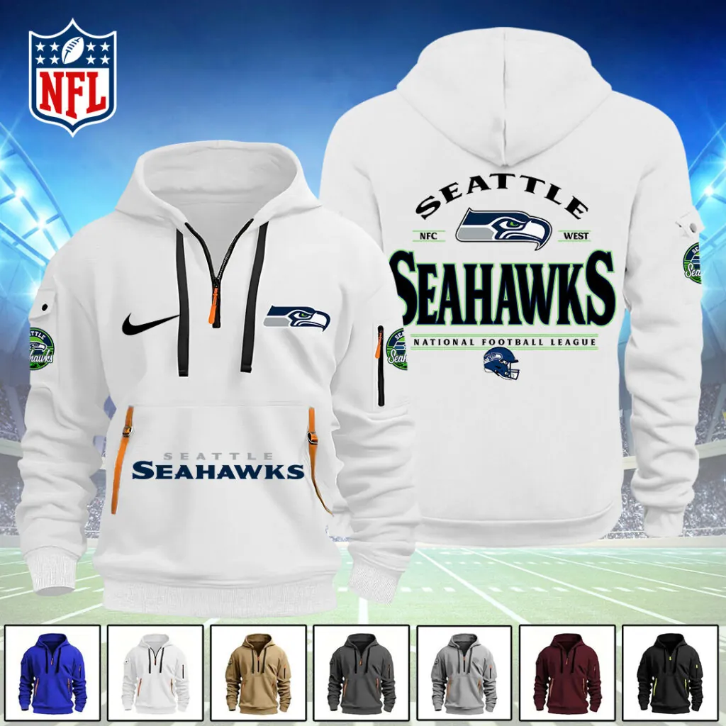 Premium NFL SEA 2025 NFC West Champions Zip Hoodie V3 NMD 070125 TTV