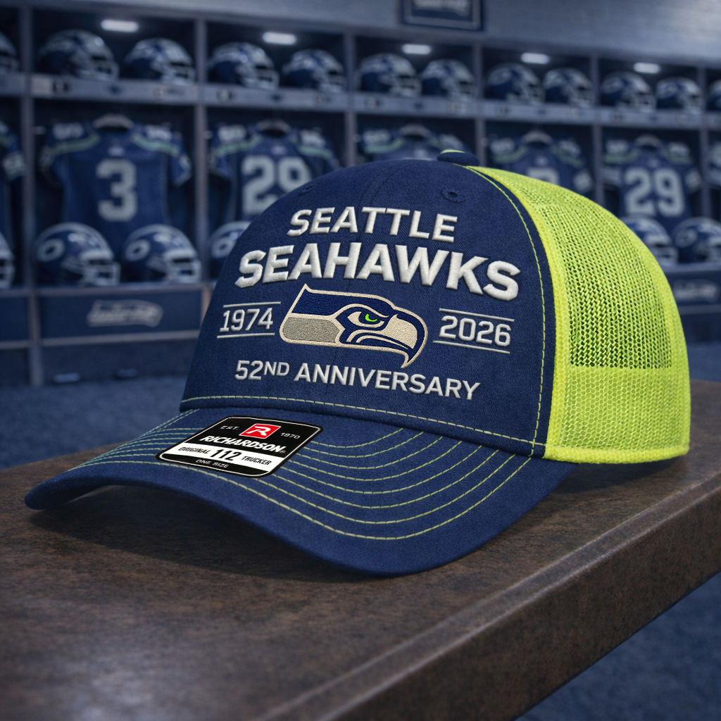 Premium NFL SEA Anniversary Trucker Hats V2 NMD 260226 TTV