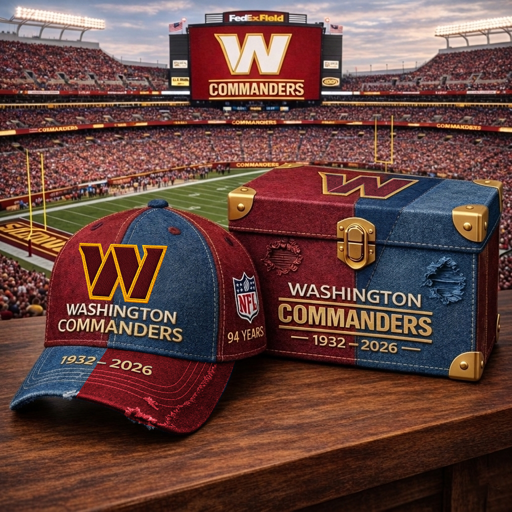 Premium NFL WC Anniversary Vintage Two Tone Distressed Cap V11 NMD CTKT
