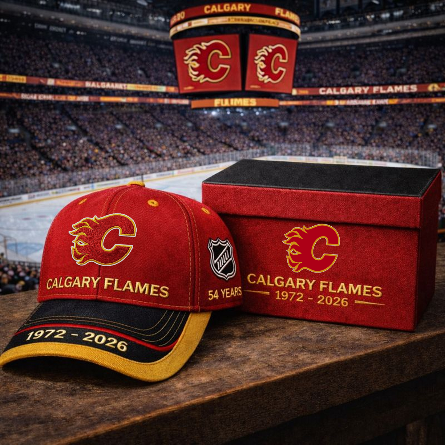 Premium NHL CAL Anniversary Hat V5 NMD NHT