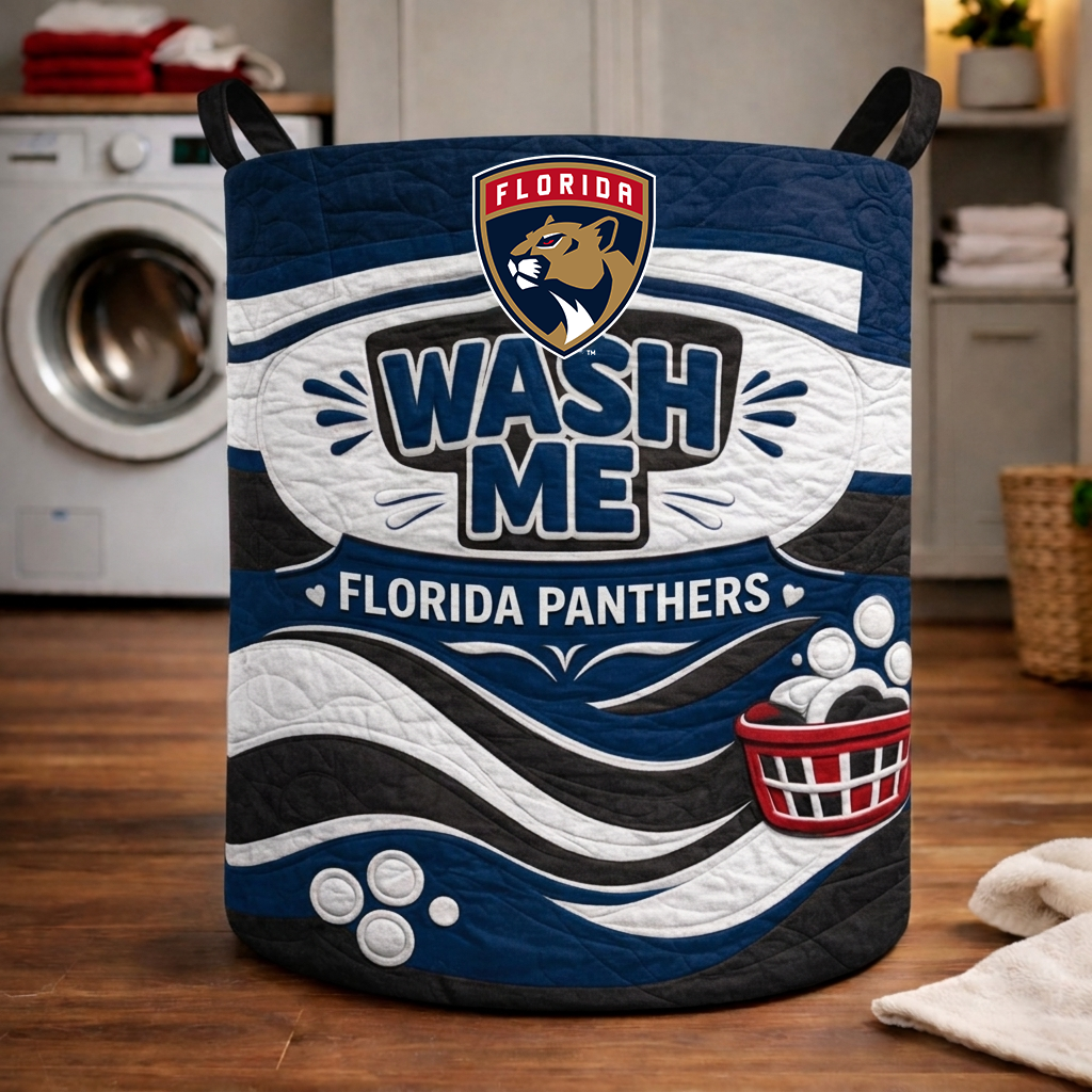 Premium NHL FP Quilted Laundry Basket V1 NMD CTKT