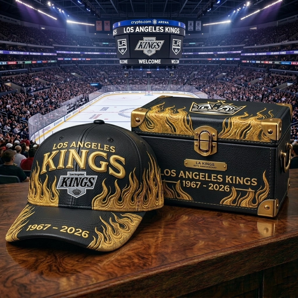 Premium NHL LAK Classic Flame Tribute Cap V17 NMD CTKT