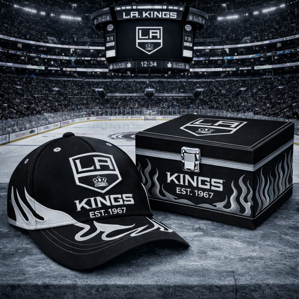 Premium NHL LAK Flame Heritage Vintage Cap V13 NMD CTKT