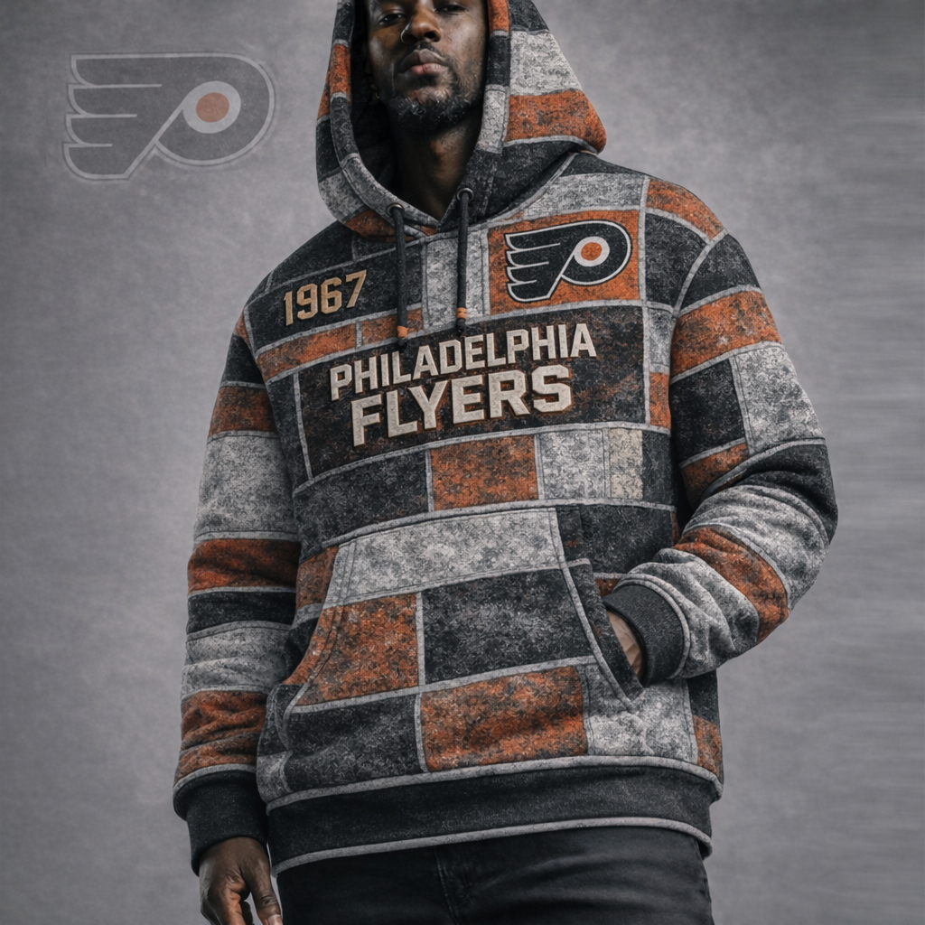 Premium NHL PF Vintage Patchwork Hoodie V2 NMD CTKT