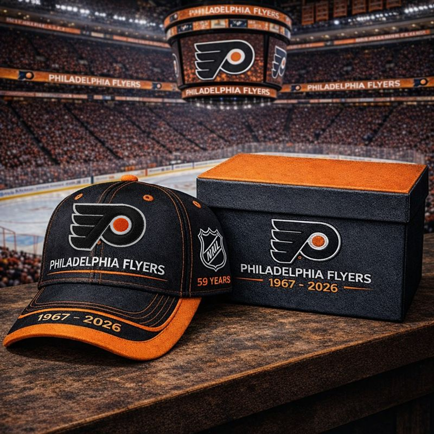 Premium NHL PHI Anniversary Hat V5 NMD NHT