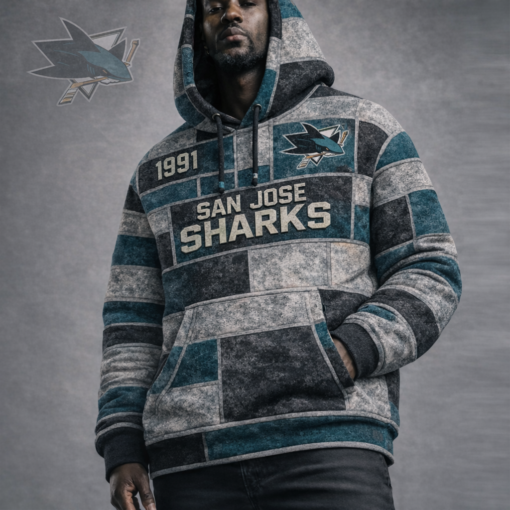 Premium NHL SS Vintage Patchwork Hoodie V2 NMD CTKT