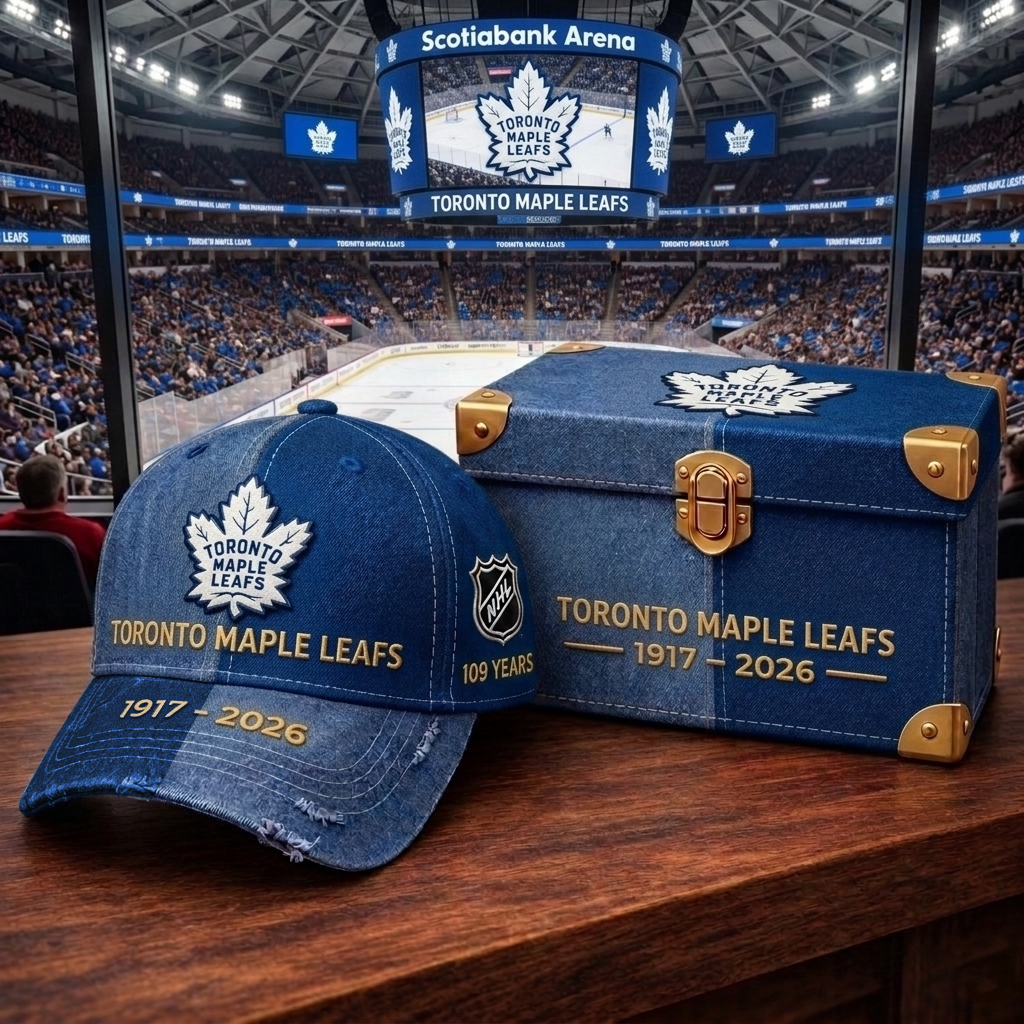 Premium NHL TML Anniversary Vintage Two-Tone Distressed Cap V11 NMD CTKT