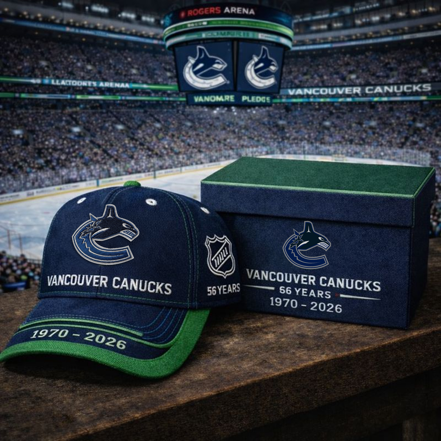 Premium NHL VAN Anniversary Hat V5 NMD NHT