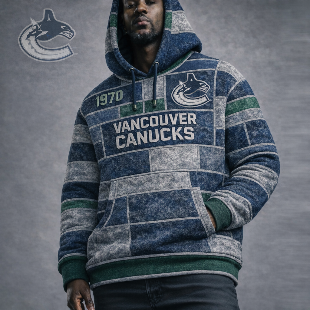 Premium NHL VC Vintage Patchwork Hoodie V2 NMD CTKT
