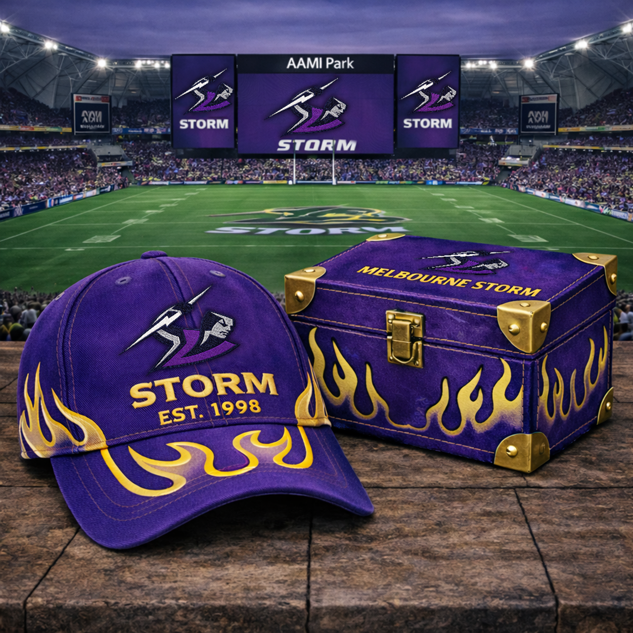 Premium NRL MS Flame Heritage Vintage Cap V13 NMD TTV