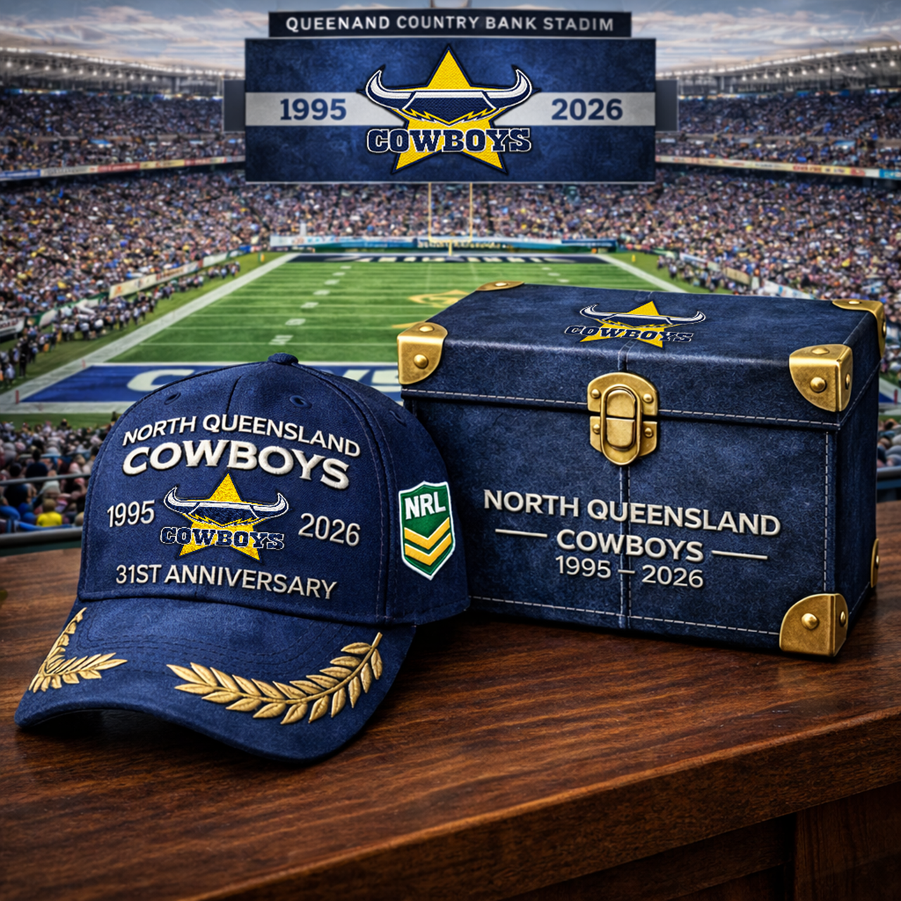 Premium NRL NQC Anniversary Heritage Cap V15 NMD TTV