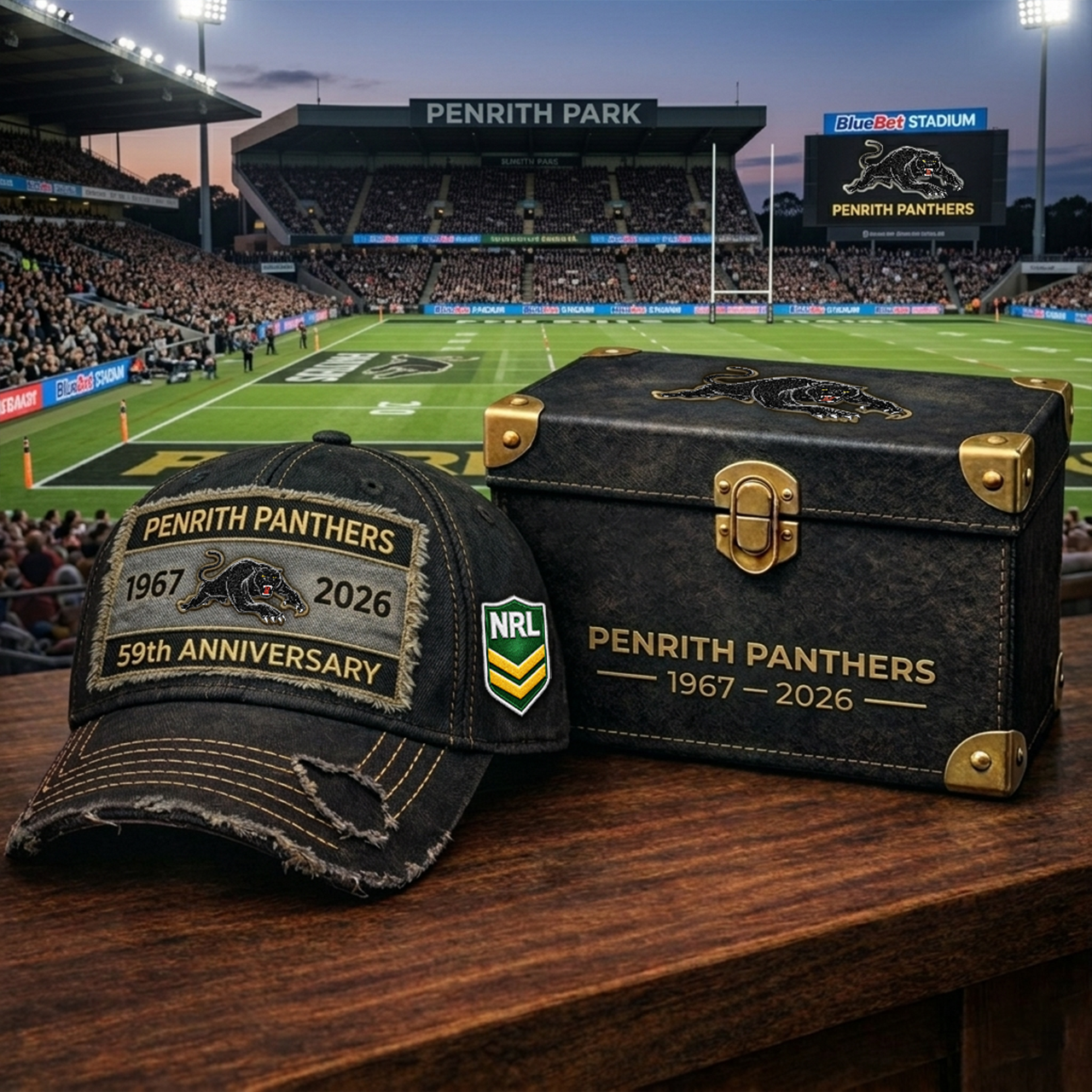 Premium NRL PP Legacy Distressed Edition Cap V19 NMD 020426 TTV