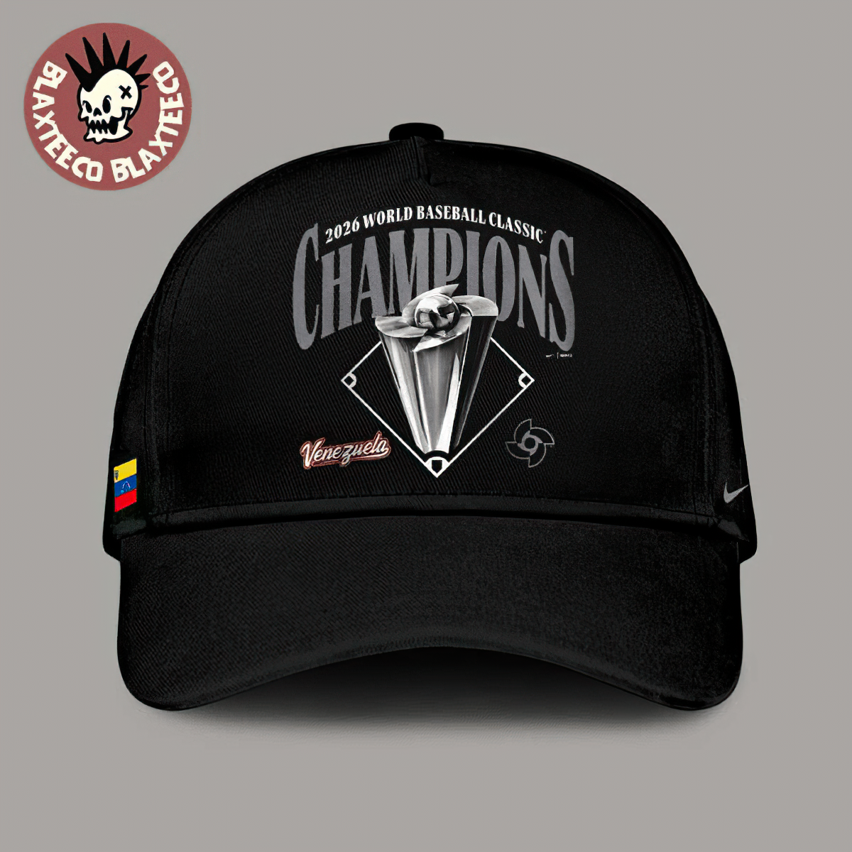 Premium Venezuela World Baseball Classic Champions 2026 CAP V1 NMD TTV
