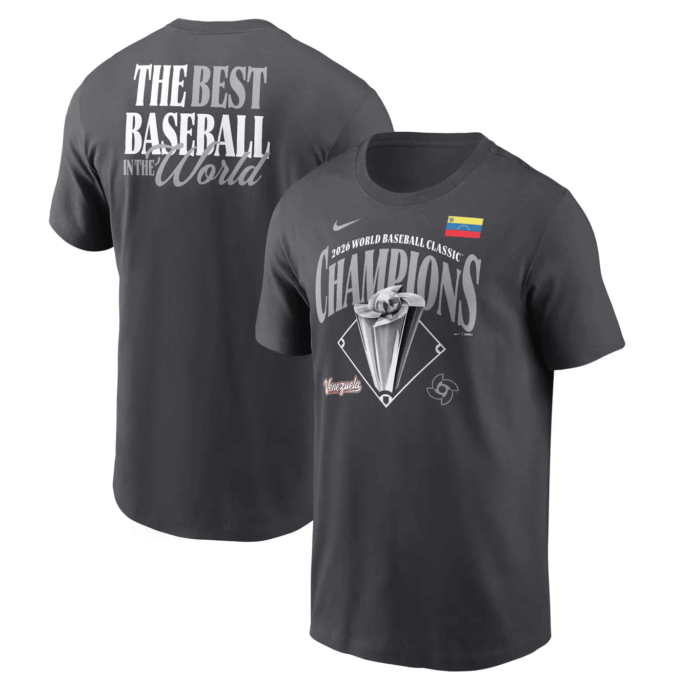 Premium Venezuela World Baseball Classic Champions 2026 T-shirt V1 NMD TTV