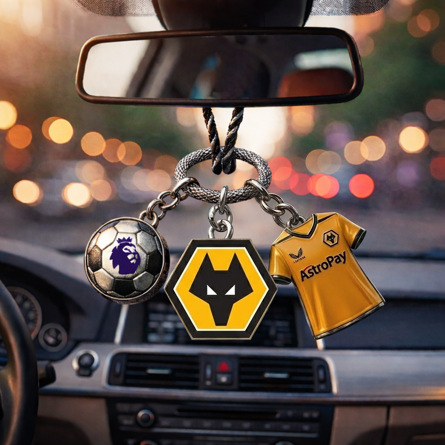 WOL x EPL Custom Football Car Charm DatND DVT