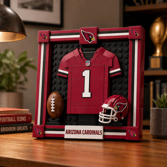 ARI x NFL Framed Jersey Building Set 2304 DatND DVT