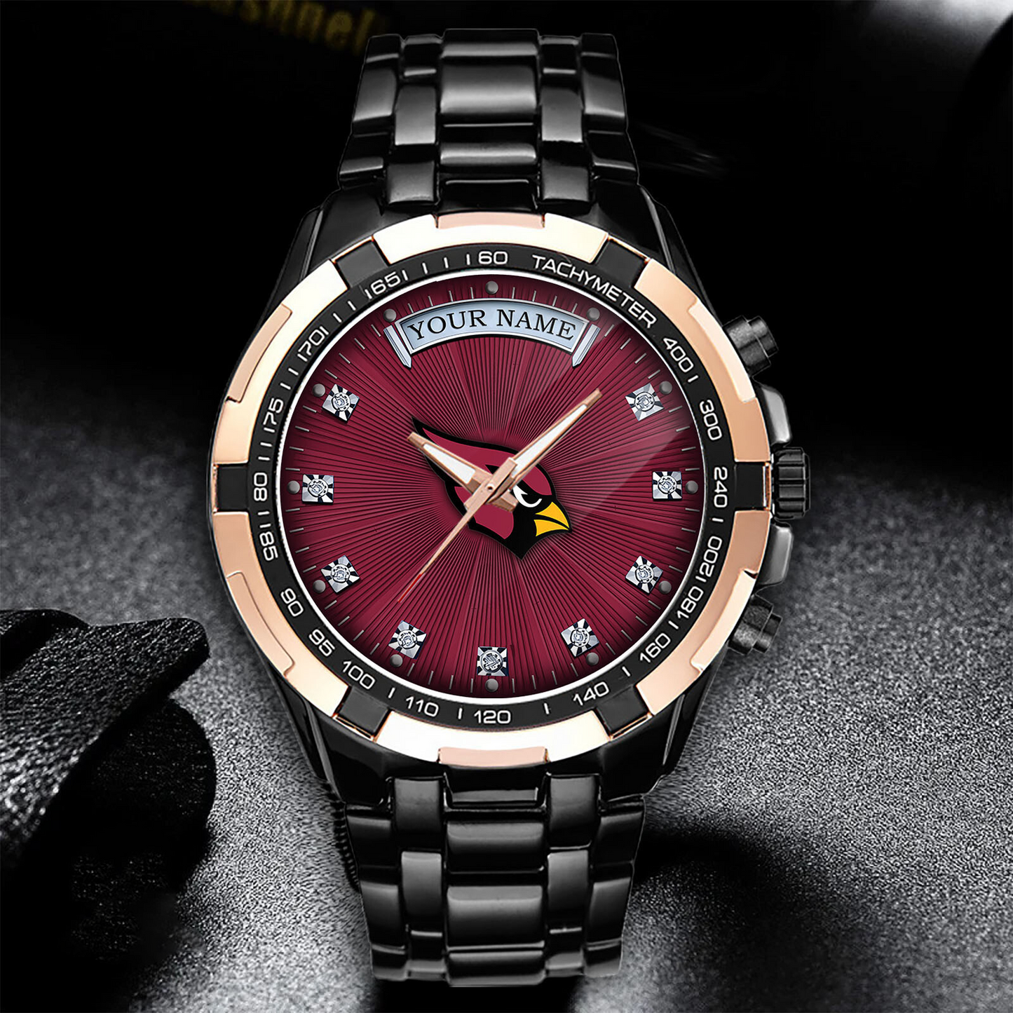ARI x NFL Luxury Men Watch DATND TANTD 200426