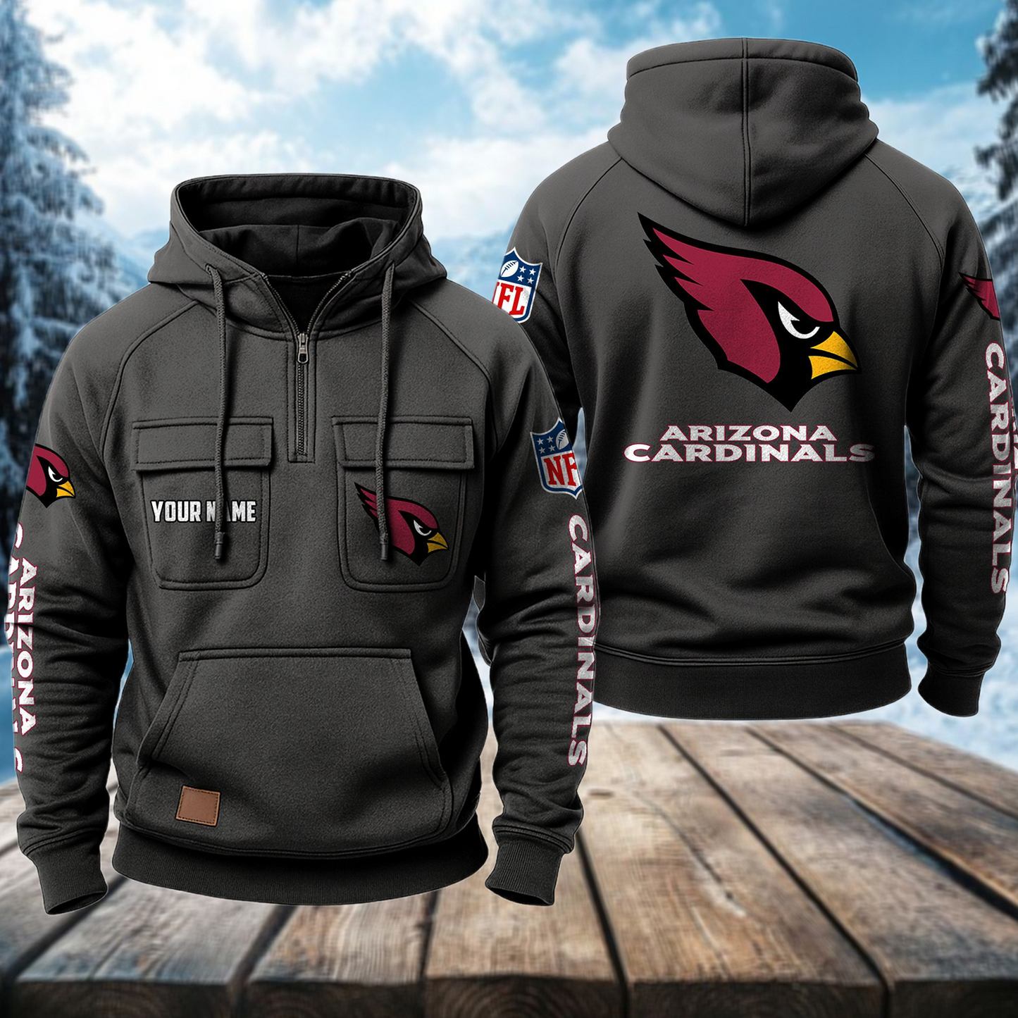ARI x NFL Premium Hoodie DATND TANTD