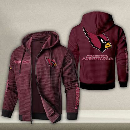ARI x NFL Quilted Zip Hoodie DatND DVT