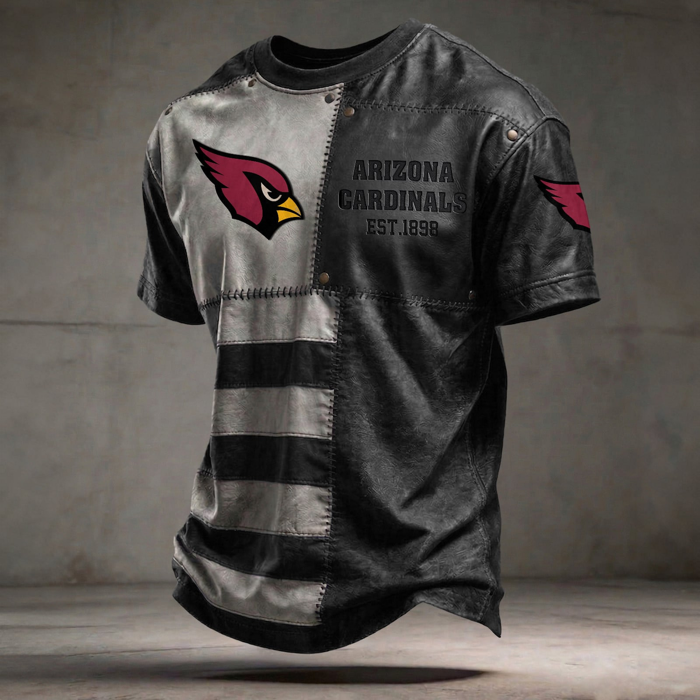 ARI x NFL T-Shirt 0404 DatND DVT Black