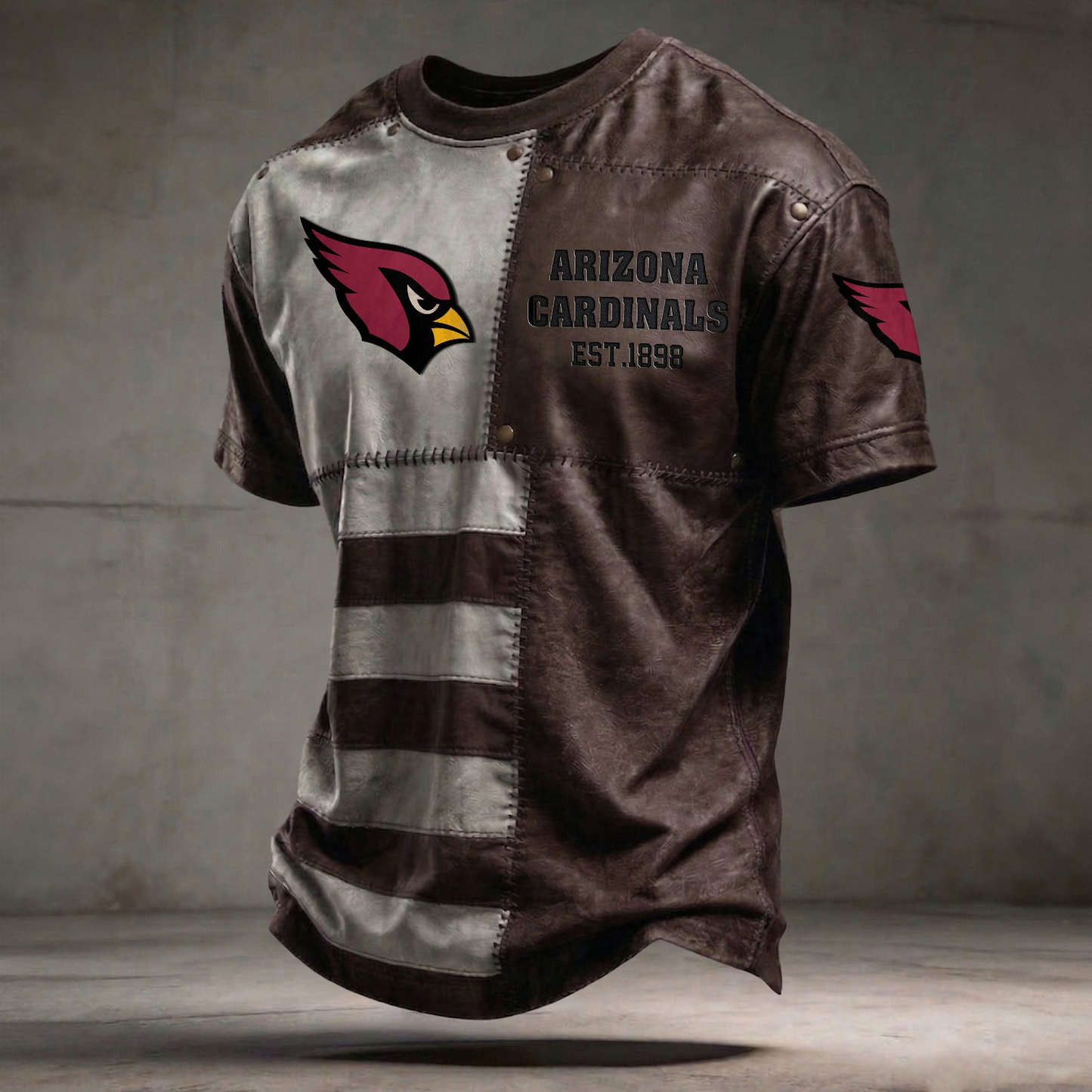 ARI x NFL T-Shirt 0404 DatND DVT Brown