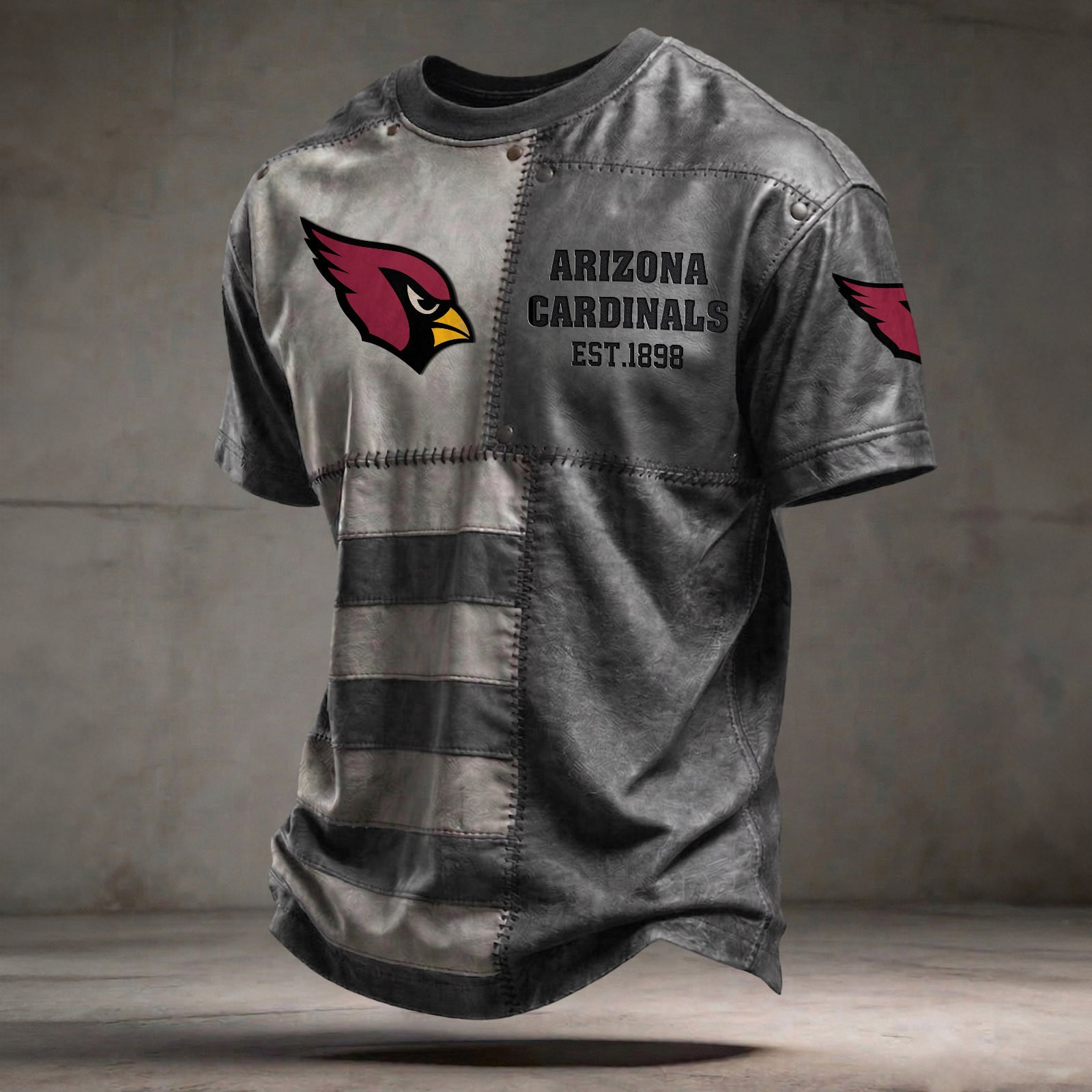 ARI x NFL T-Shirt 0404 DatND DVT Grey
